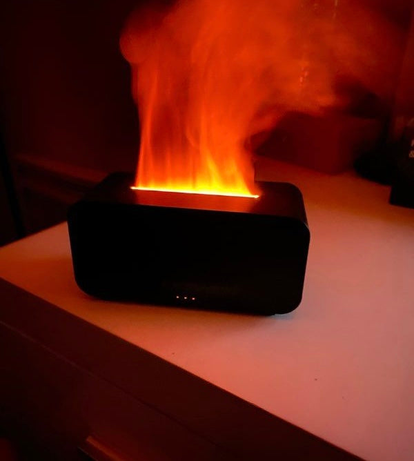 NovaCalm™ - Diffuseur Intelligent à Effet Flamme