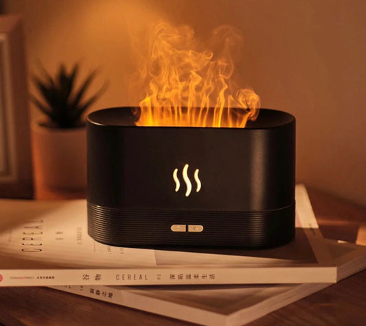 NovaCalm™-diffuseur d'Arômes à Ultrasons - Effet Flamme | 180ml