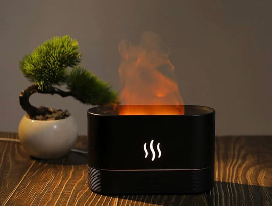 NovaCalm™-diffuseur d'Arômes à Ultrasons - Effet Flamme | 180ml